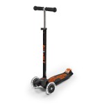Micro Kickboard - Maxi Deluxe LED - Three Wheeled, Lean-to-Steer Swiss-Designed Micro Scooter for Kids with Motion-Activated Light-Up Wheels for Ages 5-12