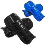 AIMISICAR Toddler Kids Youth Soccer Shin Guards and Socks for Boys & Girls (Age 3-5,6-8,8-12,10-14) | Lightweight Breathable Shin Pads & Soccer Socks Combo for Football Games & Training