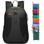 sinotron 22L Lightweight Packable Backpack, Small Foldable Hiking Backpack Day Pack for Travel Camping Outdoor Vacation (orange)