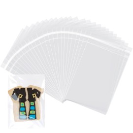 Self Sealing Cellophane Bags,3x5 Inch Cello Bag, Resealable Cellophane Plastic Bags Self Adhesive for Packaging Gifts, Products,100 Pcs