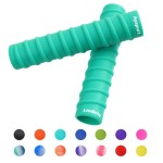 Ayaport Kayak Paddle Grips Non-Slip Silicone Wraps Blister Prevention Kayaking Accessories for Take-Apart Paddles (Teal)