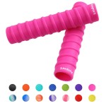 Ayaport Kayak Paddle Grips Non-Slip Silicone Wraps Blister Prevention Kayaking Accessories for Take-Apart Paddles (Pink)