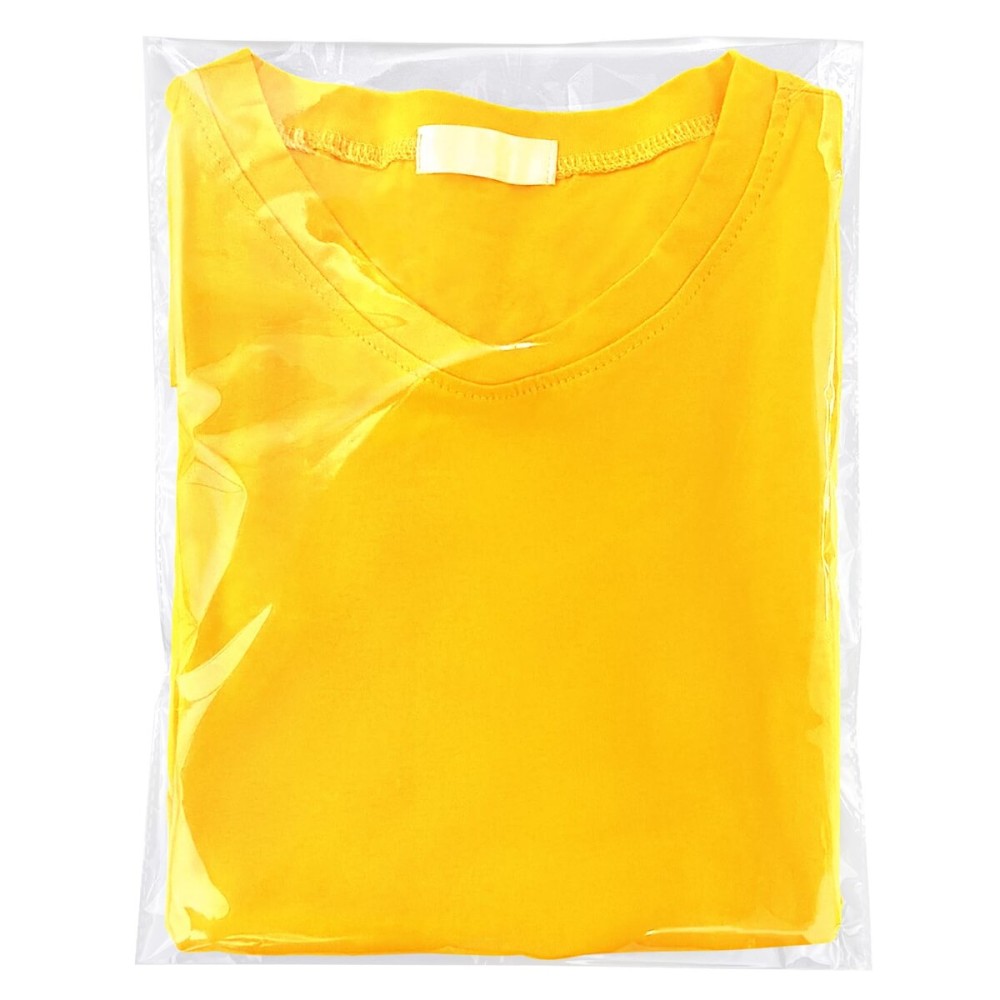 Clear Resealable Cellophane Plastic Bags Self Adhesive for Packaging Shirts, Clothing and Products,100 Pcs 9x12 Inches Self Sealing Cellophane Bags