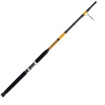 Ugly Stik Bigwater Spinning Fishing Rod,Black/Red/Yellow