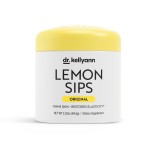 Dr. Kellyann Lemon Sips, Citrus Drink Mix (21 Servings) Rehydrate, Detox, Revitalize, Sugar Free, Fat Free, Non GMO, Hydrates and Firms Skin (Lemon)