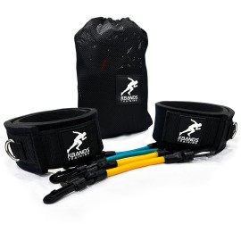 Kbands | Speed and Strength Leg Resistance Bands | Includes Speed 101 and Agility FX Digital Training Programs - Sizes for Youth, Intermediate, and Advanced Athletes