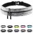 Fitgriff Running Belt for Men & Women - Secure Jogging Pouch for Phone, Keys & Essentials - For All Cell Phones (White, 24.5 - 35.5 Waist Size)