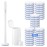 Topo Bear Disposable Toilet Bowl Brush with 40 Toilet Wand Refills, Toilet Bowl Cleaner Wands, Toilet Cleaning System Starter Kit