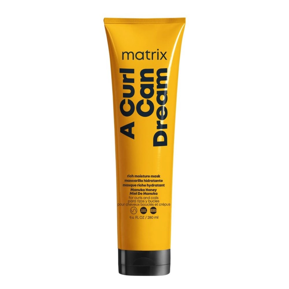 Matrix A Curl Can Dream Rich Mask | Hydrating & Deep Conditioning Leave-In Mask | Curly & Coily Hair | Sulfate & Paraben Free | Preserves Curl Pattern | Packaging May Vary | 9.4 Fl. Oz.