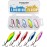 THKFISH Fishing Spoons for Trout, Pike, Bass, Crappie, Walleye - Color A Single Hook-1/8oz 5pcs