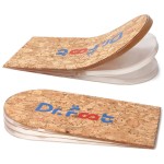 Dr. Foot\'s Adjustable Orthopedic Heel Lift for Leg Length Discrepancies, Height Increase Insole for Heel Spurs, Heel Pain, Sports Injuries, and Achilles tendonitis (Large- Women\'s 10-13|Men\'s 9-14)