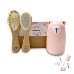 Baby Nail Clippers Set with Cute Case, Infant Fingernail and Toenail File Kit for Newborn Manicure and Pedicure, New Mom Grooming Gift