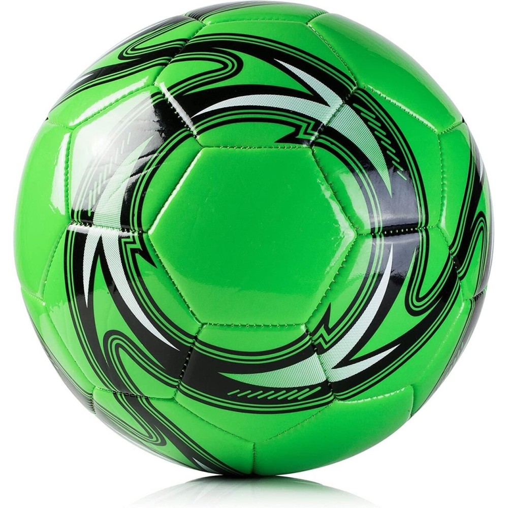 Western Star Soccer Ball Size 3 & Size 4 & Size 5 - Official Match Weight - 6 Designs - Youth & Adult Soccer Players - Attractive and Durable Design - Match Grade Soccer Ball (Dart Green, 4)