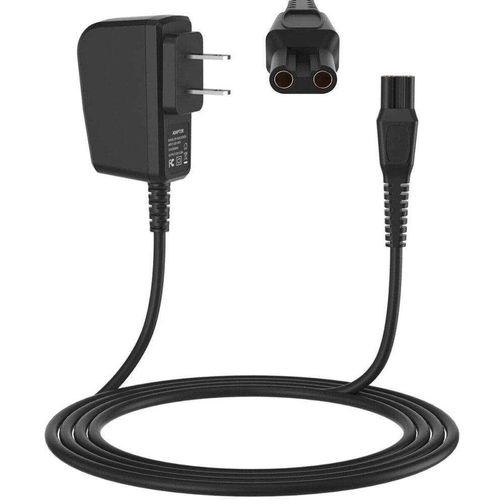 Xxszhy 15V Charger Cord Fit for Philips Norelco HQ8505 3000 5000 6000 7000 9000 Series,Multigroom MG5750 MG7750 MG7770 MG7790 QP6531 BG7030 BG7040 BG5025 S9987 Shaver Trimmer Power Cord