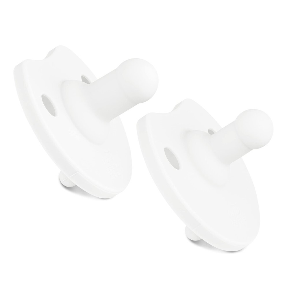 Ryan & Rose Cutie PAT Pacifier Teether (Preemie Kit, White)