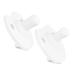Ryan & Rose Cutie PAT Pacifier Teether (Preemie Kit, White)
