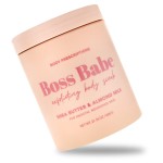 Body Prescriptions Exfoliating Body Scrub - Body Cleanser for Nourished, Ultra-Smooth Skin, Shea Butter and Almond Milk