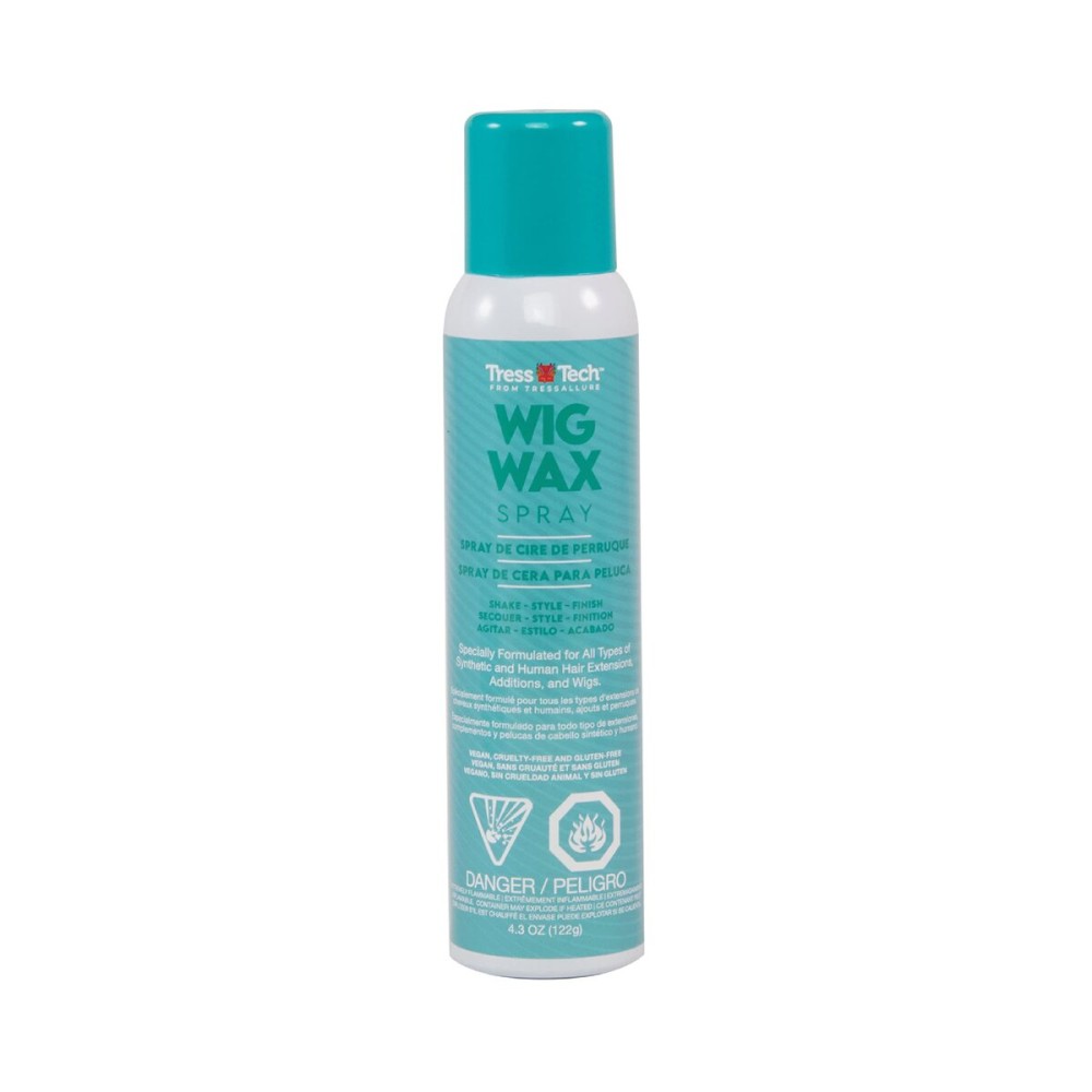 Tressallure TressTech Dry Spray Wig Wax | Add Volume in Wigs | All types of Hair | 1 Pack, 4.3 Fl. Oz.