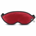 Lewis N. Clark Comfort Sleep Mask | Eye Mask for Travel | Comfortable & Breathable | Light Blocking & Adjustable | Burgundy