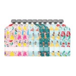 Simple Modern Disney Reusable Baby Food Pouches for Toddlers | BPA Free Plastic, Food Safe, Freezer Safe | Refillable for Applesauce Yogurt & Puree Squeeze Pouch | 10 pack | 5oz | Disney Princesses