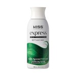 Kiss Express Semi-Permanent Hair Color 100mL (3.5 US fl.oz) (1 PACK, Forest Green)