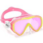 Seago Kids Swim Mask Swimming Goggles for Boys Girls Youth Toddlers 5-15, Anti-Fog No Leak 180 Clear Goggles Kids Pool Underwater Open Water Swim Goggles with Nose Cover Swimming Equipment