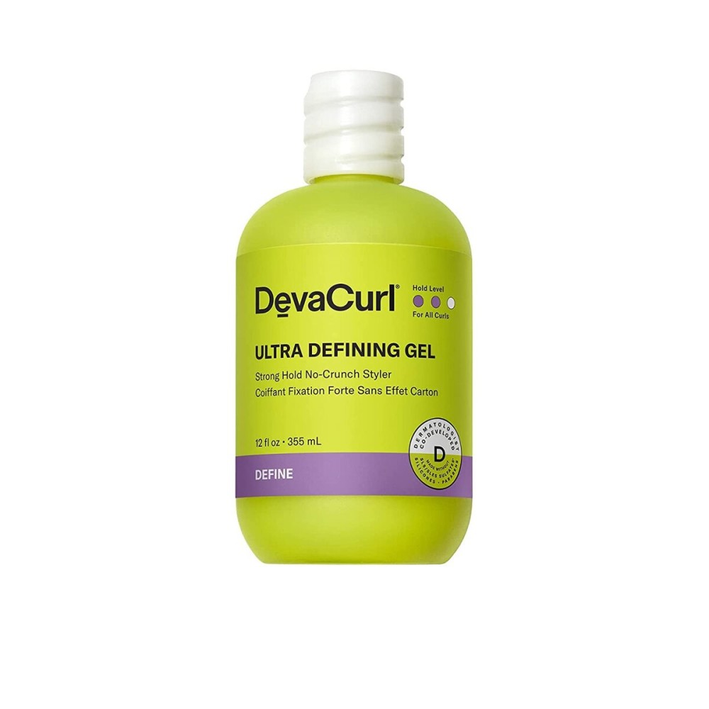 DevaCurl Ultra Defining Gel Strong Hold Non-Crunch Styler, Bright Breeze, 12 fl. oz