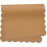 Ava + Oliver Vegan Leather Baby Changing Mat (16 X 30 in) - Multipurpose Wipeable and Portable Diaper Mat - Foldable for Travel (Tan Scallop)