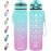 Enerbone 32 oz Drinking Water Bottle with Times to Drink and Straw, Motivational with Carrying Strap, Leakproof BPA & Toxic Free, Ensure You Drink Enough Water for Fitness Gym Outdoor