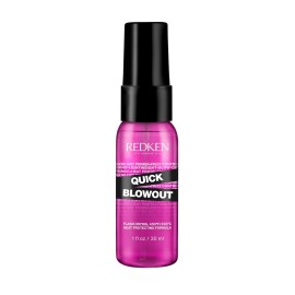 Redken Quick Blowout Heat Protectant Spray For All Hair Types - Smooths & Adds Shine, Lightweight Blowdry Styling Primer with Heat Protection, 1 Fl Oz