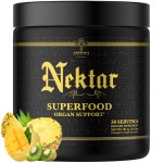 Ambrosia Nektar Superfood Powder | Daily Wellness Support Supplement | Greens Powder Alternative | 13 Superfoods for Energy, Digestion, Skin Health & Immune Support | 30 Servings | Fruit Symphony