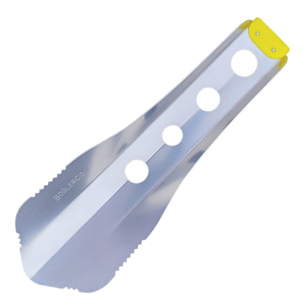 BoglerCo Ultralight Backpacking Trowel, 0.48 oz (13.5g) Yellow
