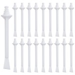 Plastic Wax Applicator Sticks and Disposable Spatulas - 50 Pieces for Nostril Cleaning, Nose Hair Removal, and Waxing