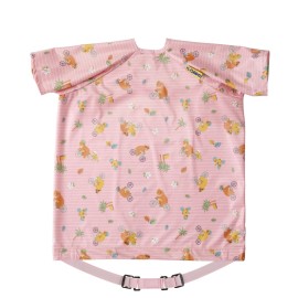 BIBaDO - Short Sleeve Baby Bibs - Babies & Toddlers 6-36 Months - Coverall Baby Led Weaning Bib - Easy Wipe, Soft, Waterproof
