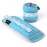 Ankle Weights, Wrist Leg Arm Weights for Women Men Kids Child with Adjustable Straps,A Pair of 3LBS(1.5LB Each Weight) Strength Training Weighted for Jogging, Running, Walking, Fitness, Sky Blue
