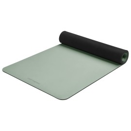 Retrospec Laguna 5mm Yoga Mat - Fitness Mat for Women, Men & Children, Slip-Resistant and Moisture Absorbing Exercise Mat for Home, Pilates, Yoga and Floor Workouts,Sage