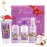 Vital Luxury Lavender Vanilla Blush Bath & Body Kit, 3 Fl Oz, Ideal Skincare Gift Home Spa Set, Includes Body Lotion, Shower Gel, Body Cream, and Fragrance Mist,Birthday Mother\'s Day Gifts