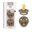 BIBS Pacifiers Colour Collection | Natural Rubber Baby Pacifier | Set of 2 BPA-Free Soothers | Made in Denmark | 6+ Months (Pack of 2) | Dark Oak