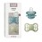 BIBS Pacifiers - Supreme Collection | BPA-Free Baby Pacifier | Made in Denmark | Set of 2 Island Sea/Sage Color Premium Soothers | Size 6-18 Months