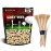 SAPLIZE Golf Tees Bamboo Tees, Pack of 100 (1-1/2)- Biodegradable, Stable Golf Tees