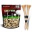 SAPLIZE Golf Tees Bamboo Tees, Pack of 100 (2-1/8)- Biodegradable, Stable Golf Tees