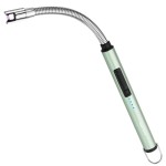 ARECTECH Electric Arc Candle Lighter Flameless Rechargeable USB Long Lighters for Candle Cooking BBQs Fireworks Green