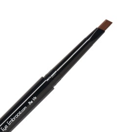 Eye Embrace The Vix: Auburn Eyebrow Pencil - Waterproof, Double-Ended Automatic Angled Tip & Spoolie Brush, Cruelty-Free