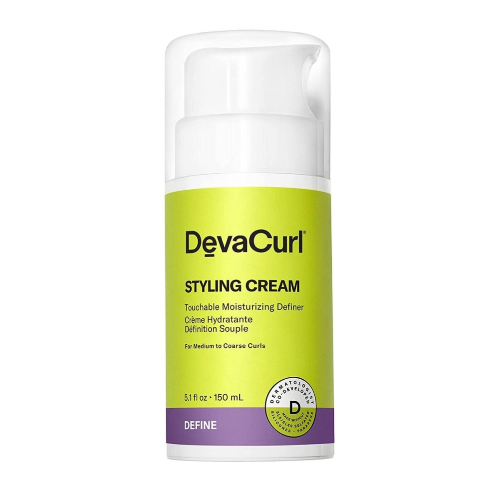 DevaCurl Styling Cream Touchable Moisturizing Definer, Citrus Zest, 5.1 fl. oz