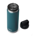 YETI Rambler 26 oz Bottle, Leakproof, Vacuum Insulated, Stainless Steel with Chug Cap, Highlands Olive