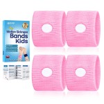 SZSTYYP Motion Sickness Bands for Kids, Travel Sickness Relief Wristbands, Anti-Nausea Wristbands for Morning Sickness