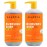 Alaffia Everyday Shea Body Wash, Naturally Helps Moisturize and Cleanse Without Stripping Natural Oils with Fair Trade Shea Butter, Neem, and Coconut Oil, Unscented, 2 Pack - 32 Fl Oz Ea