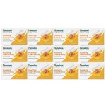Himalaya Nourishing Cream & Honey Cleansing Bar, Face and Body Soap for Soft Skin, 4.41 oz, 12 Pack