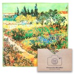 Large [2 Pack] Classic Art (The Garden at Arles) - Ultra Premium Quality Microfiber Cleaning Cloths (Best for Camera Lens, Glasses, Screens, and All Lens.) Microfiber Cloth