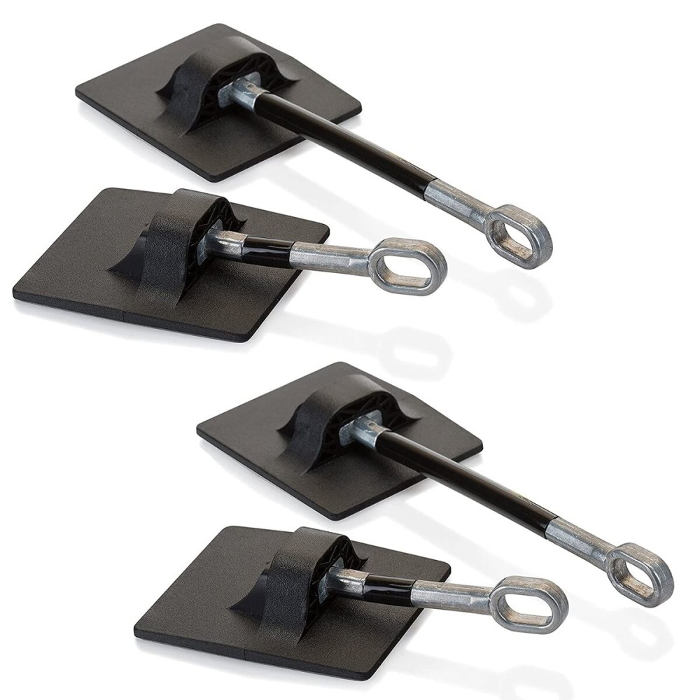 2-Pack Refrigerator Lock (2-Pack, Black Without Padlock)